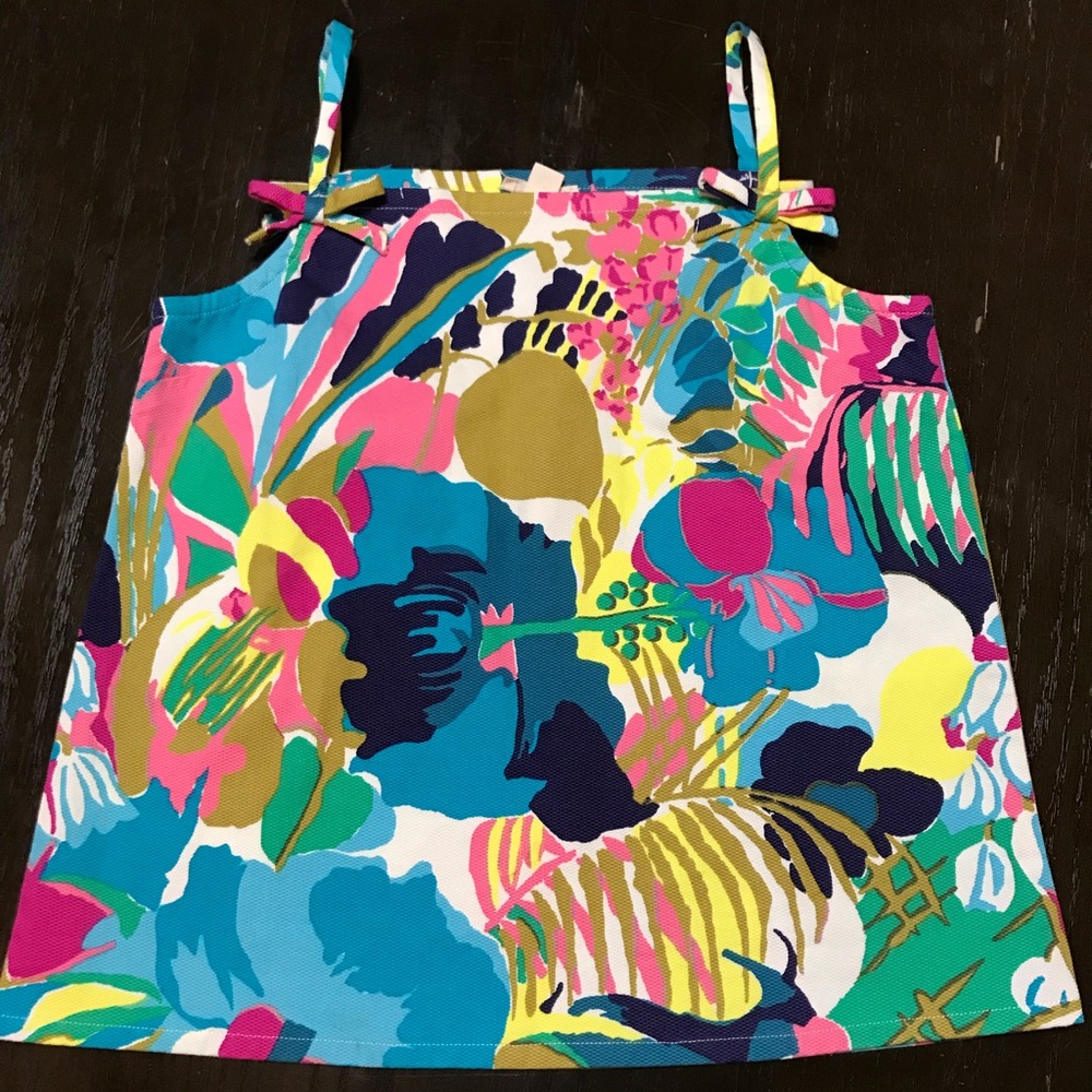 Crewcuts spaghetti strap top in seaside floral